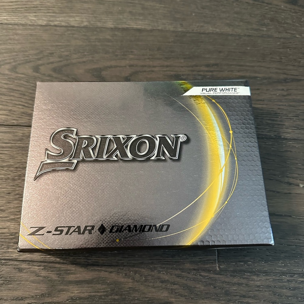 Srixon Z-Star Diamond Golf Balls - Pure White